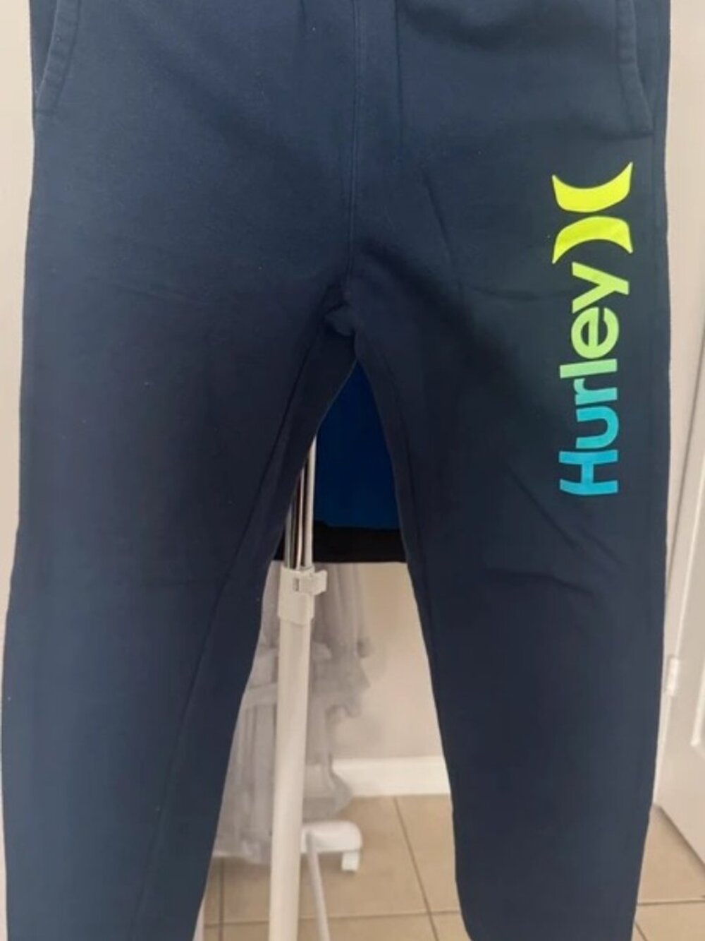 Hurley Youth Jogger Sweatpants Navy L (14/16) (R-024)